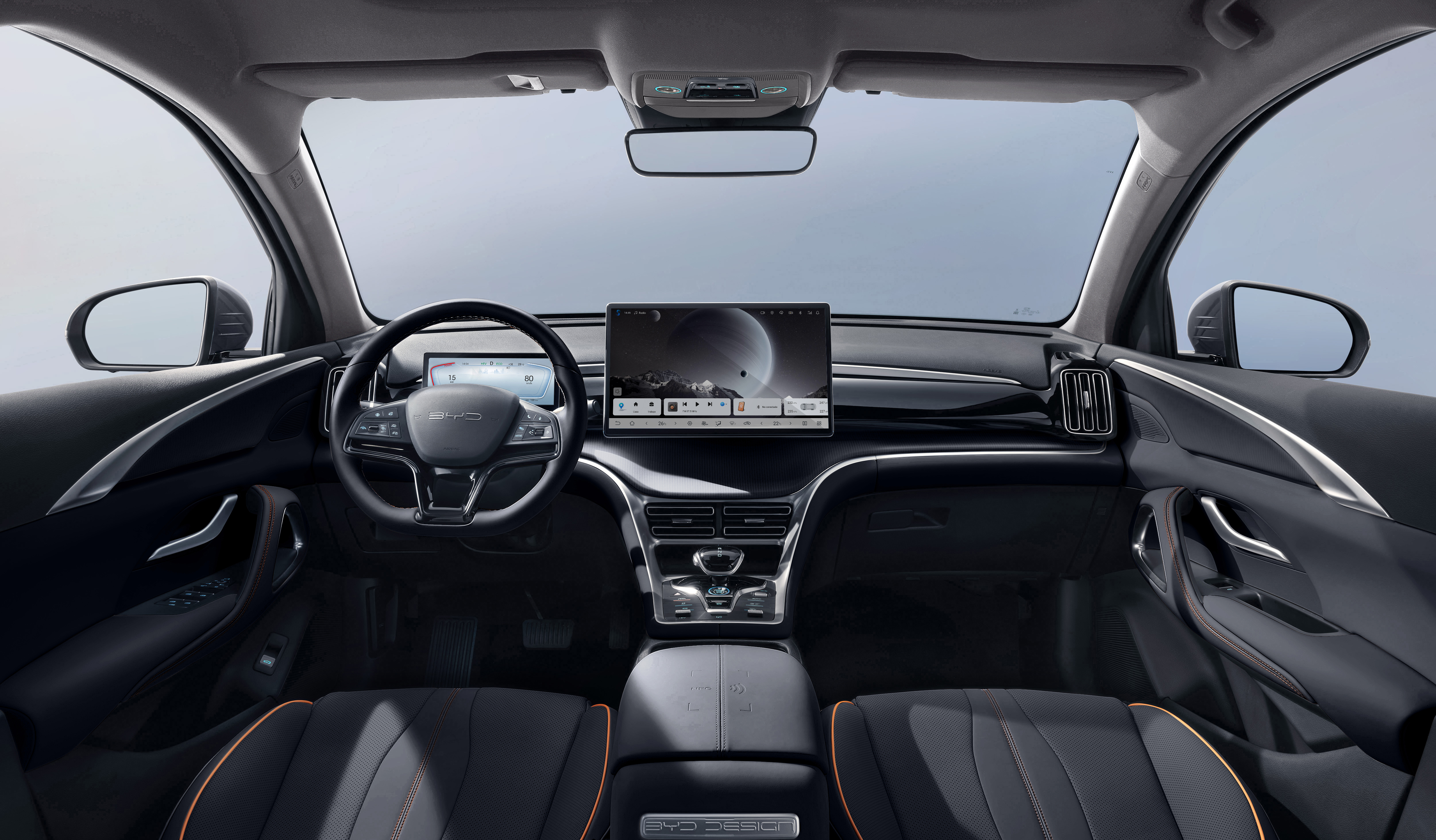 Interior BYD Song Plus DM-i