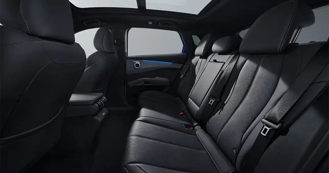 BYD Yuan Bancos traseiros