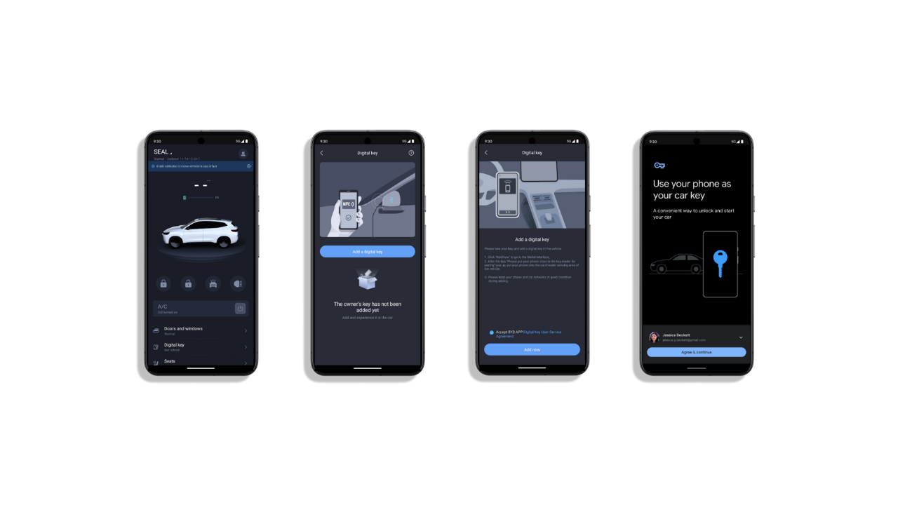 Setting Up the BYD Digital Key on Your Google Pixel™