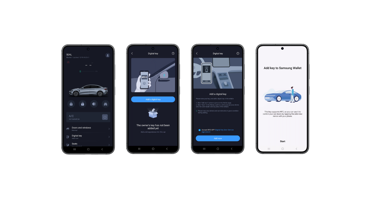 Setting Up the BYD Digital Key on Your Samsung Galaxy