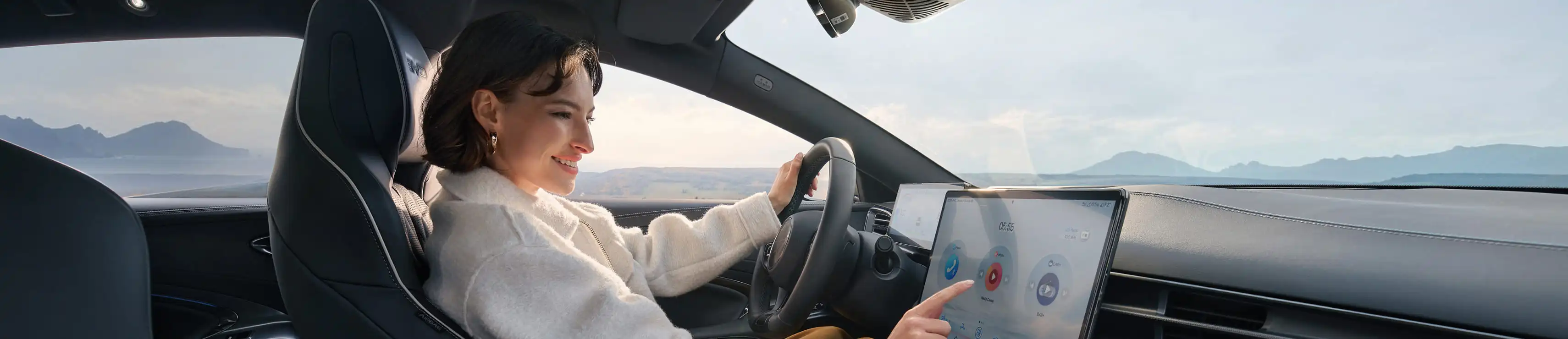 Intérieur véhicule BYD en promotion