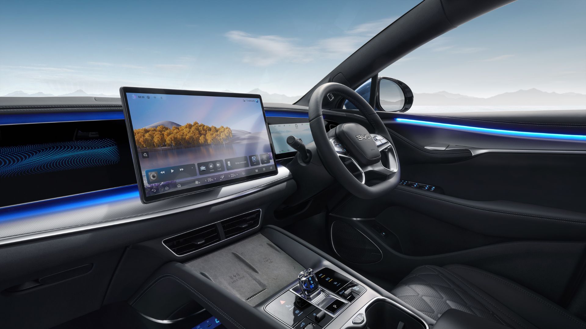 Intelligent Rotating Infotainment Display