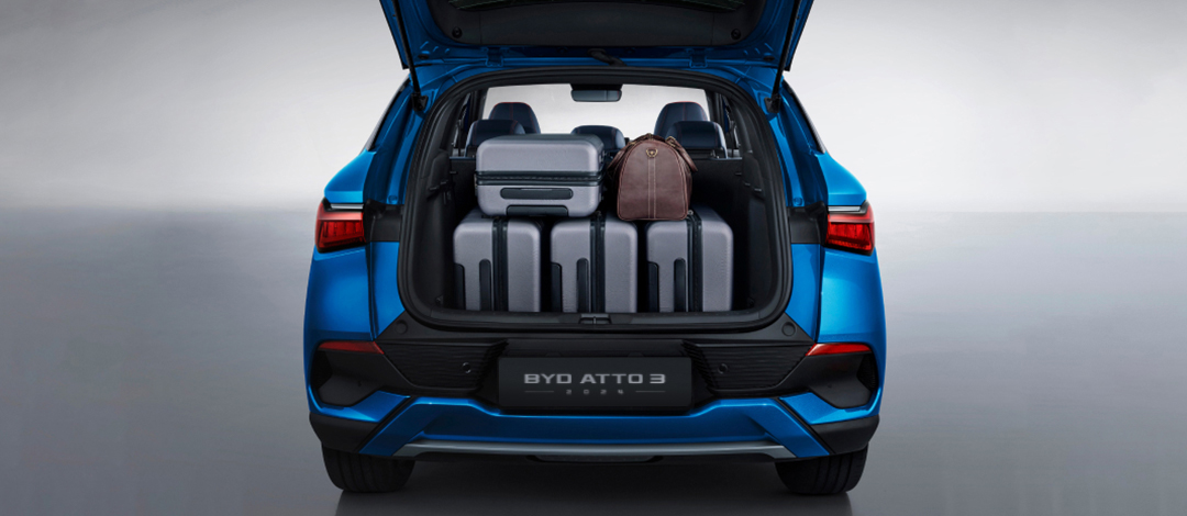Spacious trunk