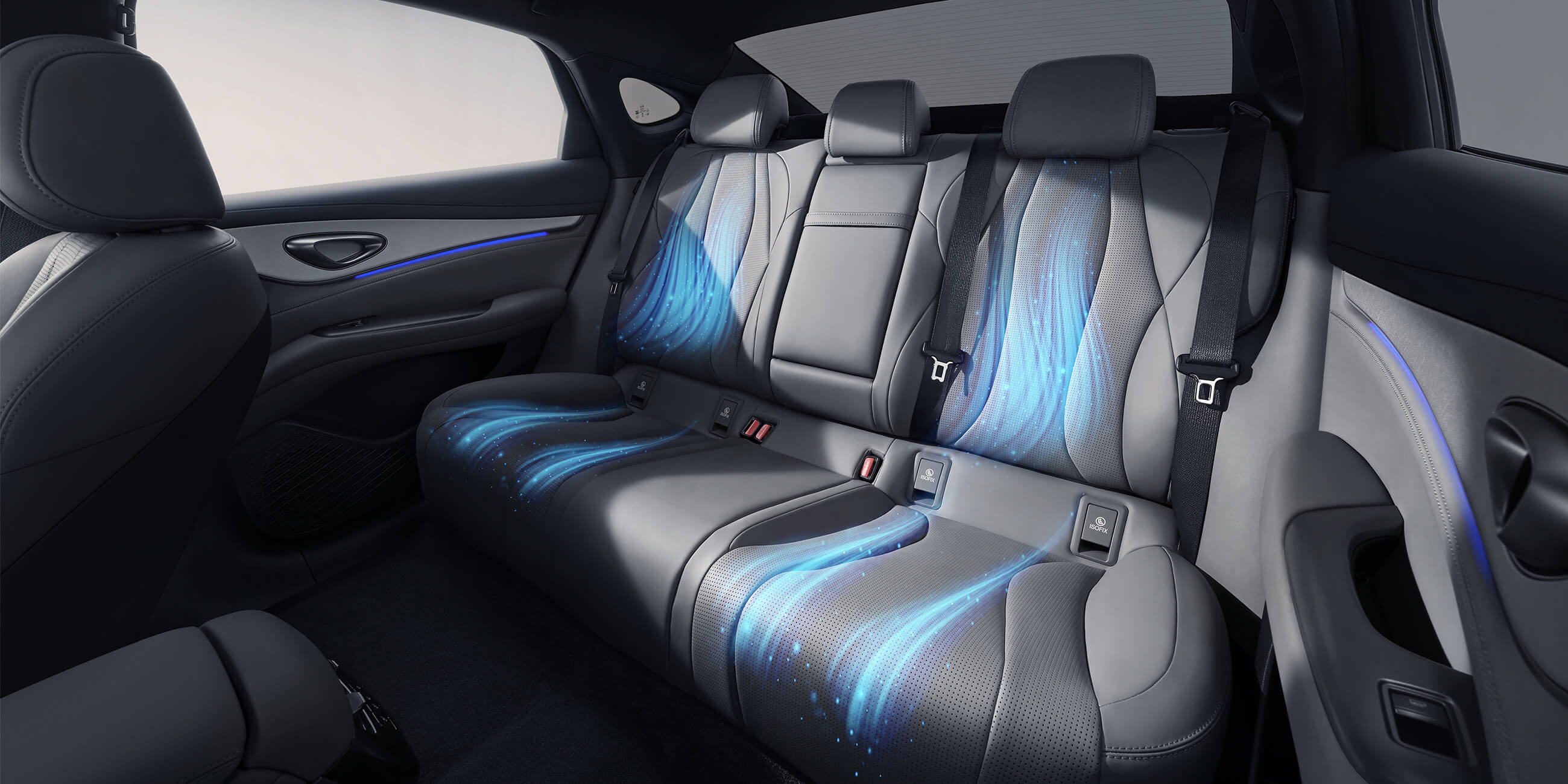 前后排座椅通风加热